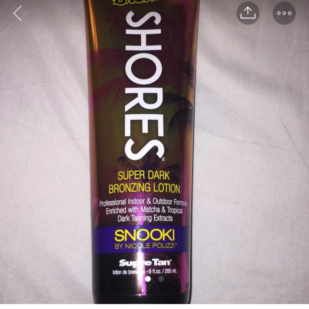 Tanning lotion